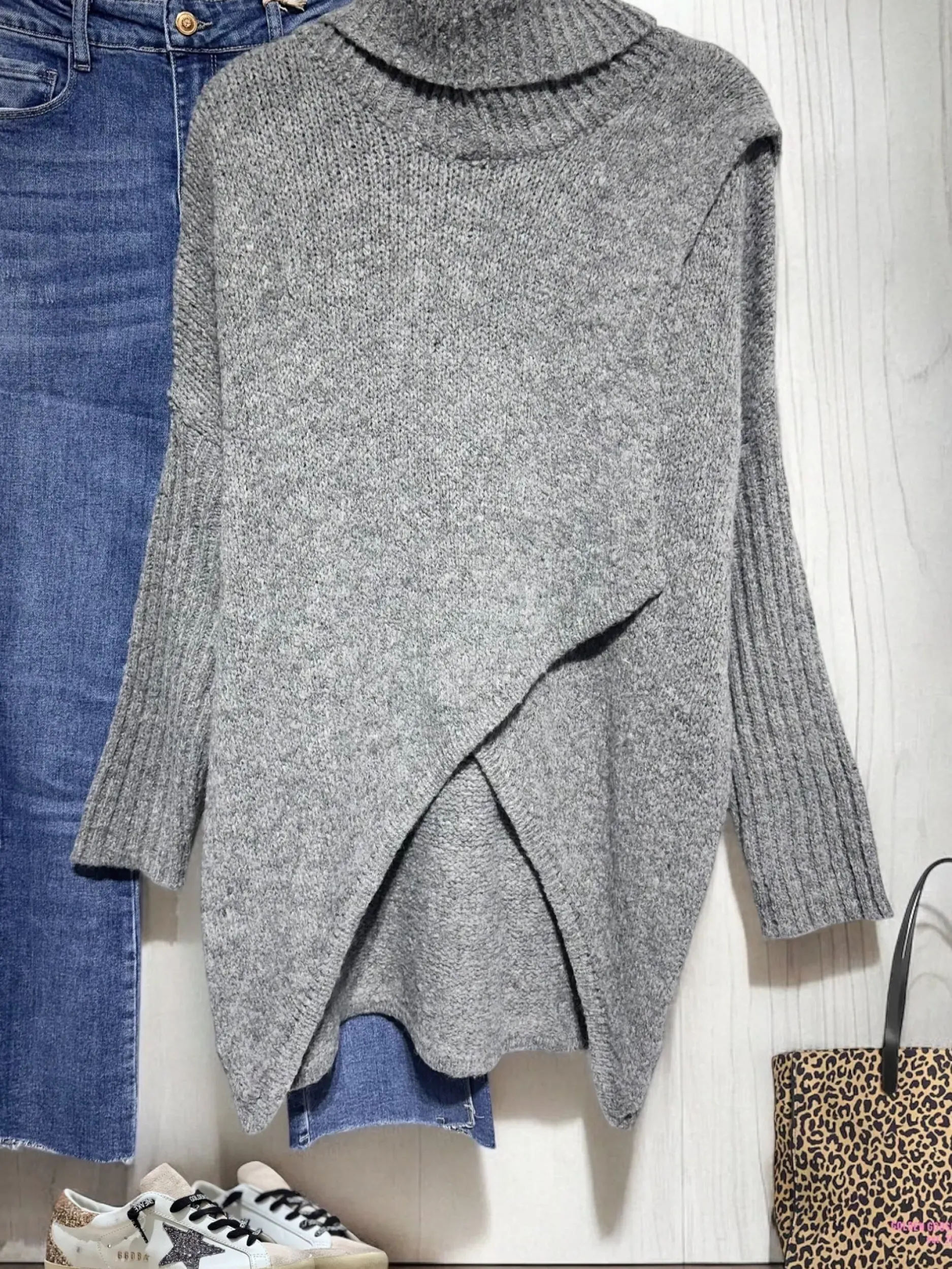 Outlet HippieChic Pull Col Roulé Meryem