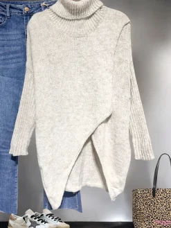 Outlet HippieChic Pull Col Roulé Meryem