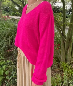 Online HippieChic Pull en Alpaga Nola Terracotta