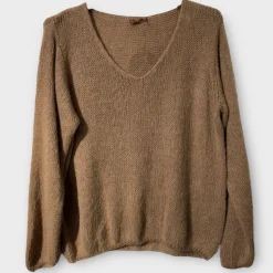 Online HippieChic Pull en Alpaga Nola Terracotta