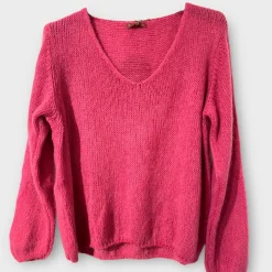 Online HippieChic Pull en Alpaga Nola Terracotta