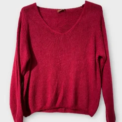 Online HippieChic Pull en Alpaga Nola Terracotta