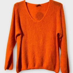 Online HippieChic Pull en Alpaga Nola Terracotta