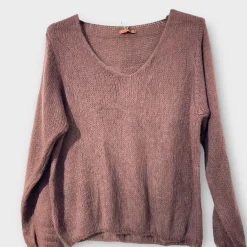 Online HippieChic Pull en Alpaga Nola Terracotta