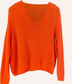 Online HippieChic Pull en Alpaga Nola Terracotta