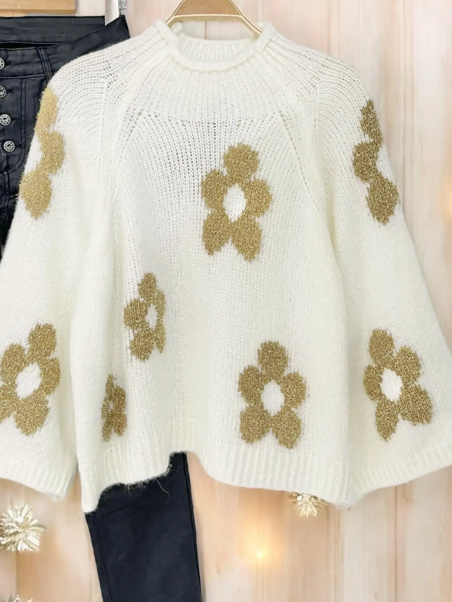 Sale HippieChic Pull Flowers Lurex