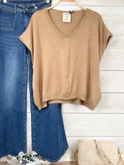 Best Sale HippieChic Pull Maille Fine Lurex