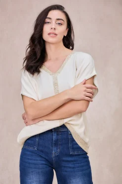 Best Sale HippieChic Pull Maille Fine Lurex