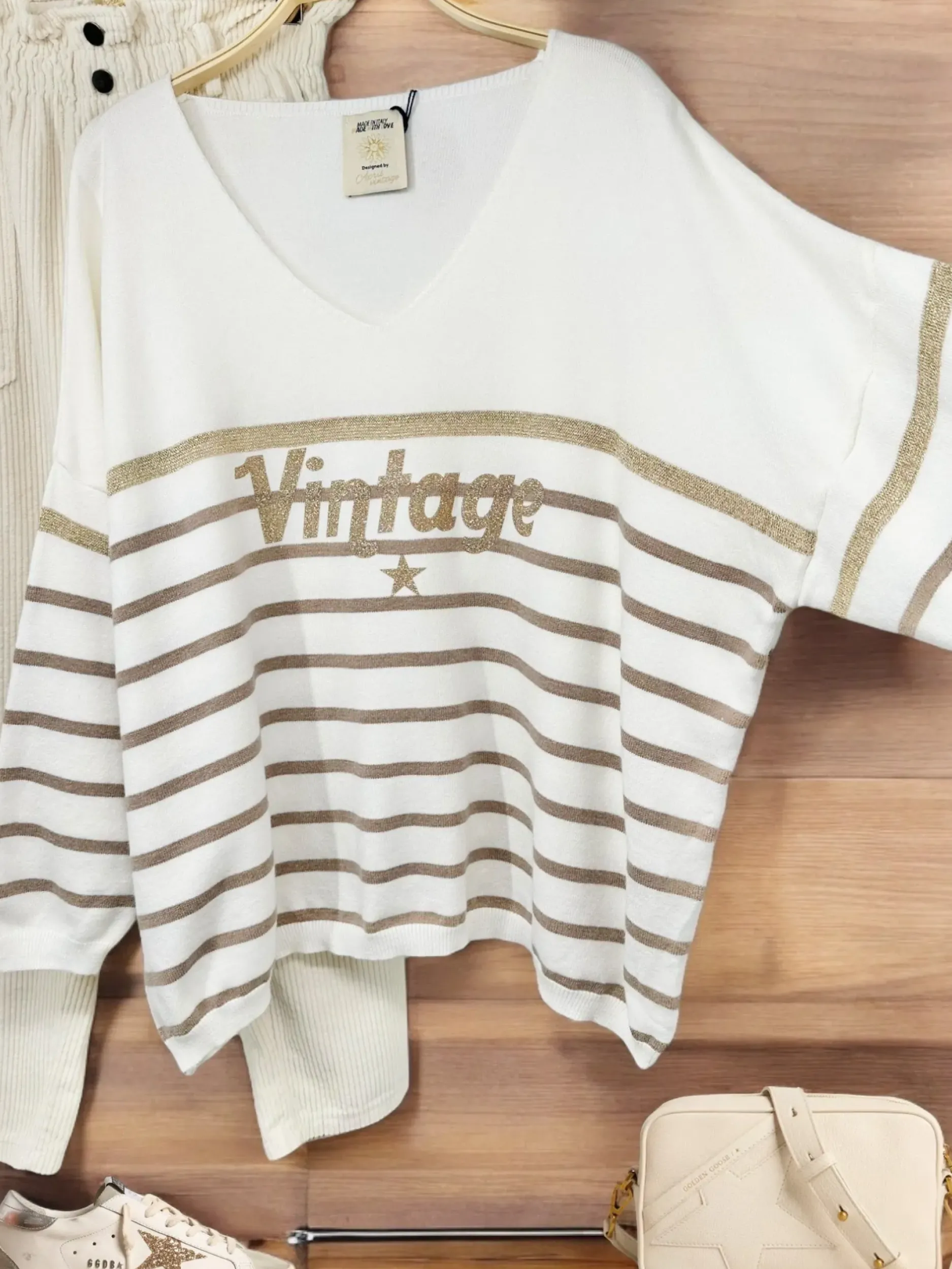 Best HippieChic Pull Marin Vintage Stars