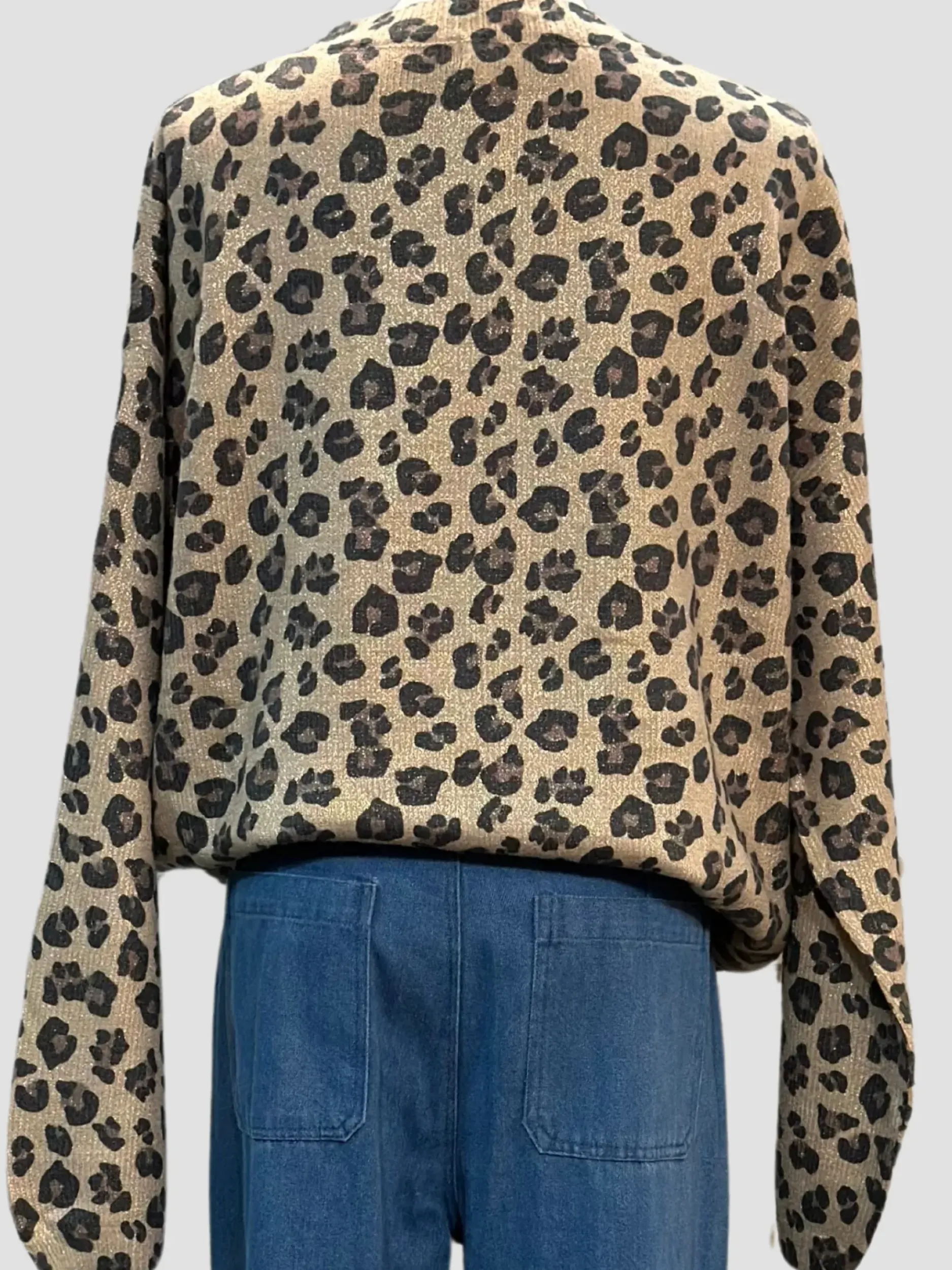 Best HippieChic Pull Oversize Léopard