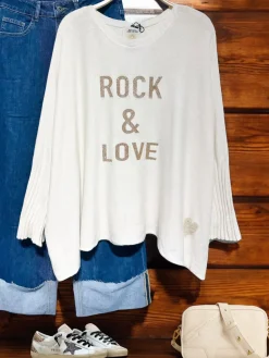 Sale HippieChic Pull Rock&Love Heart