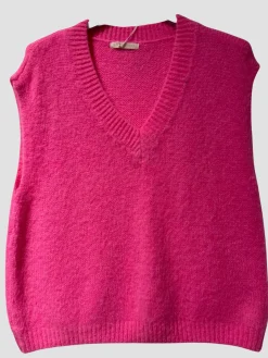 Cheap HippieChic Pull sans Manches Olga Beige