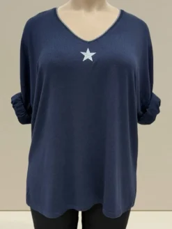 Best HippieChic Pull Étoile du 44 au 50