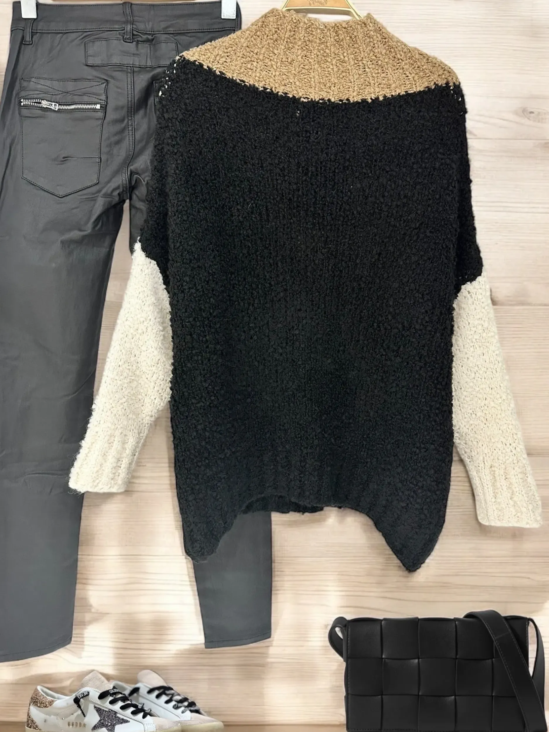 Hot HippieChic Pull Tricolore Doudou