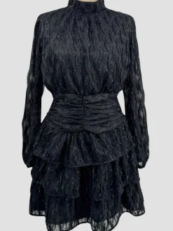 Sale HippieChic Robe Courte Noir Brillant