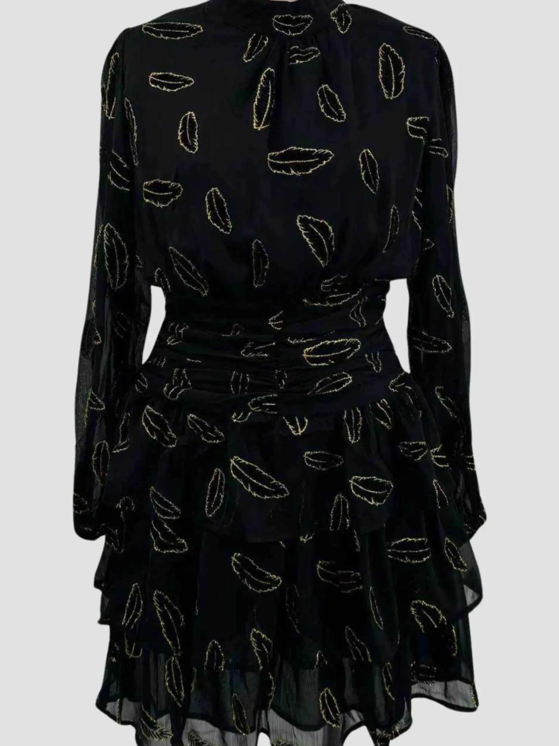 Best HippieChic Robe Courte Plume