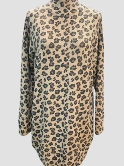 Best Sale HippieChic Robe Pull Léopard