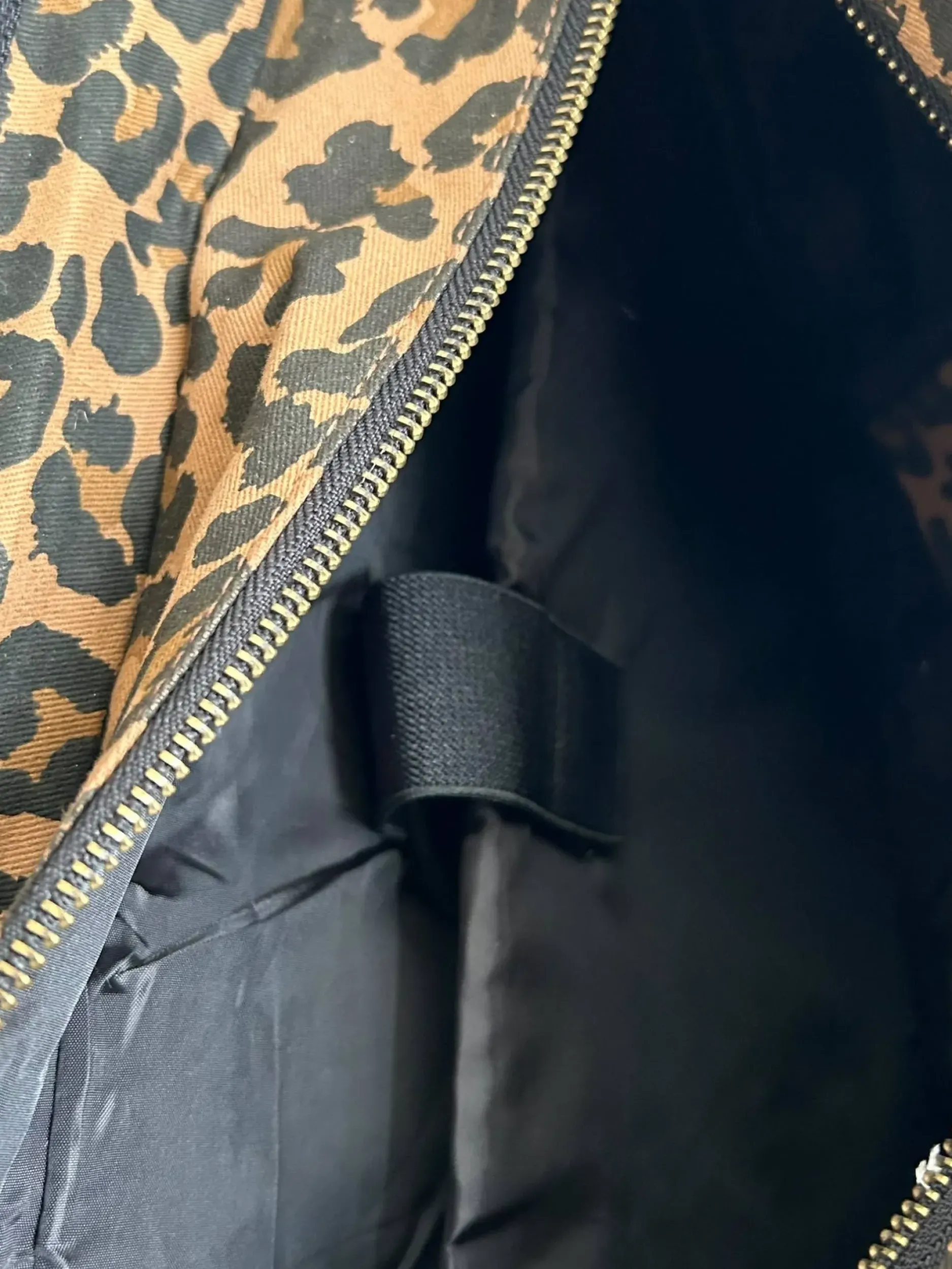 Sale HippieChic Sac à dos à imprimé léopard - marron foncé