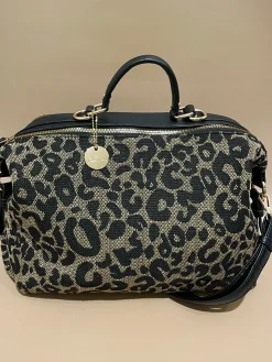 Best Sale HippieChic Sac Double Zip Léopard