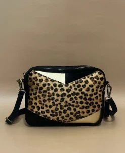 Discount HippieChic Sac en Cuir Léo Doré