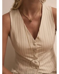 Hot HippieChic Sautoir Anneau Strass