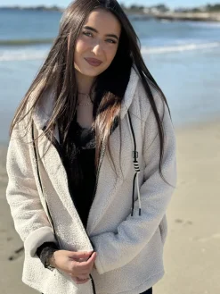 Online HippieChic Sweat Doudou à Capuche