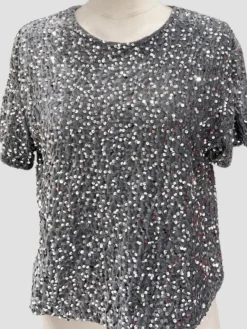 Outlet HippieChic Tee-shirt en Sequins Velours