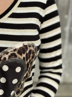 Cheap HippieChic Tee-shirt Petit Pois Coeur