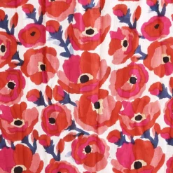 New HippieChic Étole Coquelicots OrangeClair