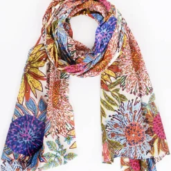 Best HippieChic Étole Gros Tournesols RoseFoncé