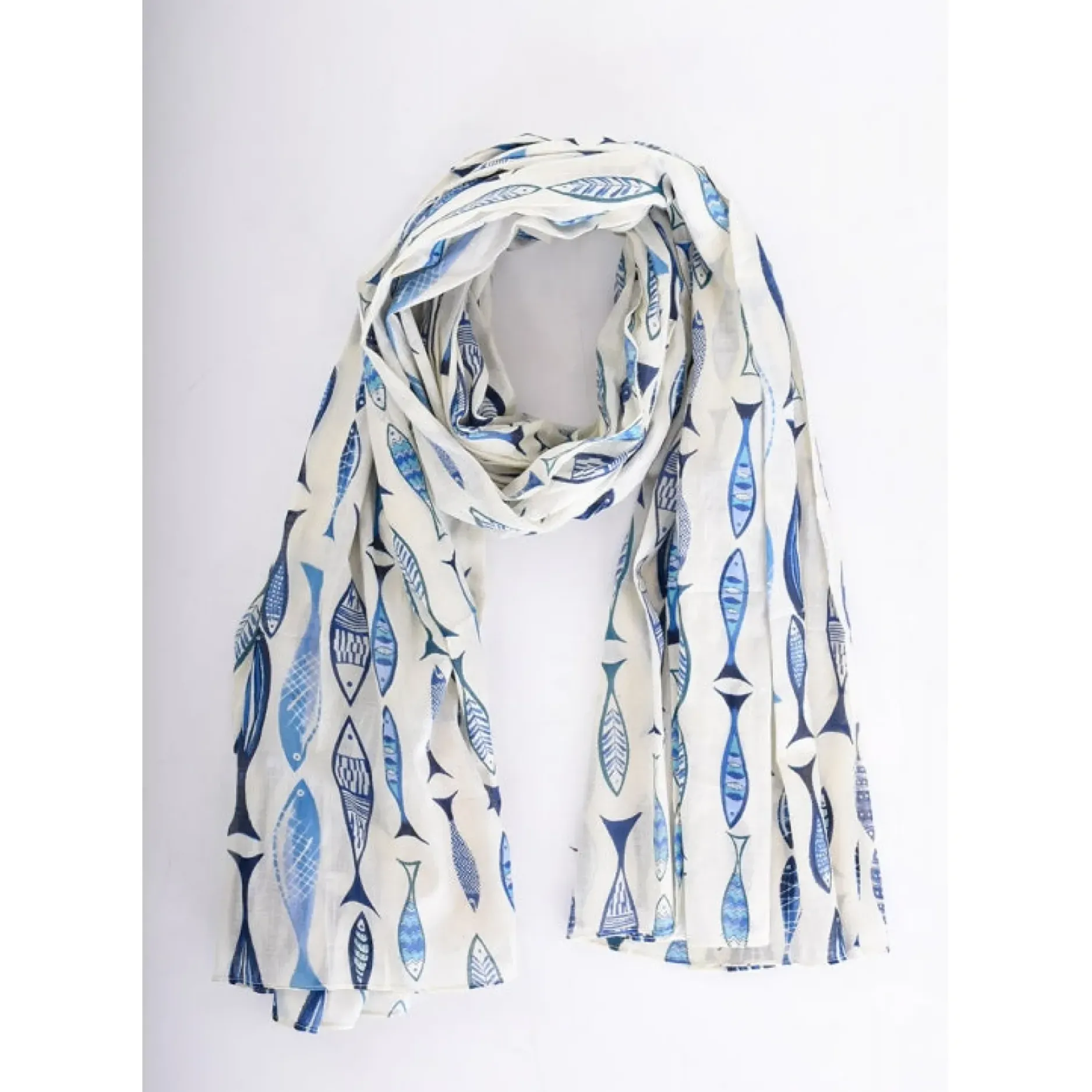 Shop HippieChic Étole Sardines RougeClair