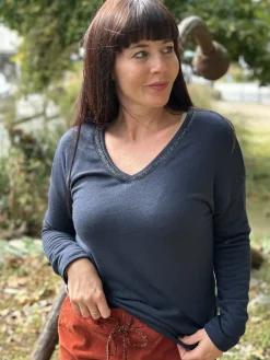 Online HippieChic Top Basic Molletoné