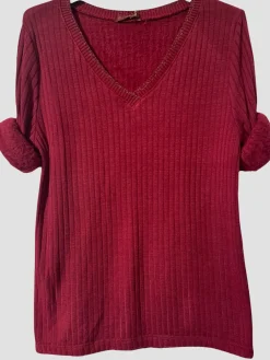 Hot HippieChic Top Côtelé Polaire