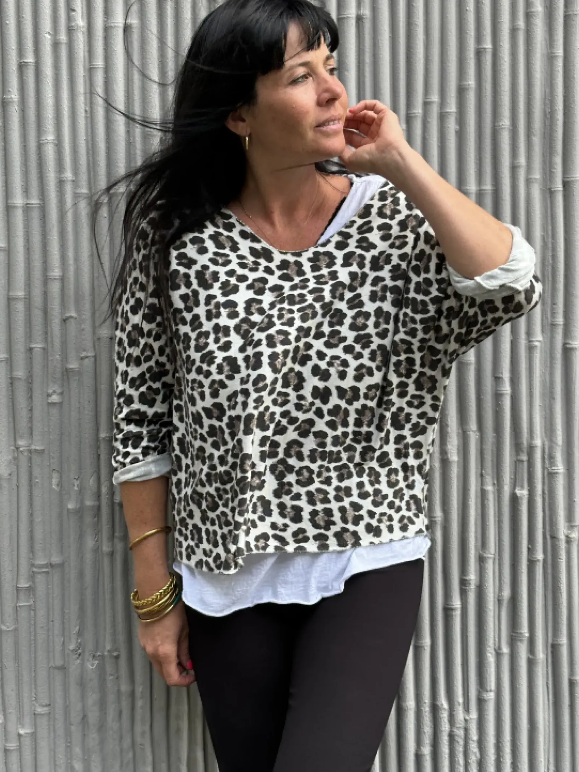 Best HippieChic Top Duo Léopard
