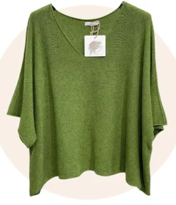 Sale HippieChic Top Parfait Col V Noir