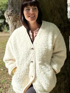 Best HippieChic Veste Courte Pilou