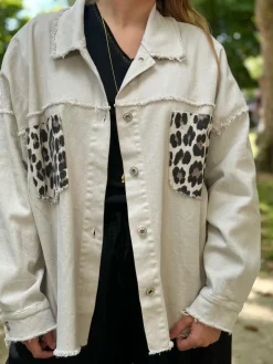 Sale HippieChic Veste Fleurs Léo