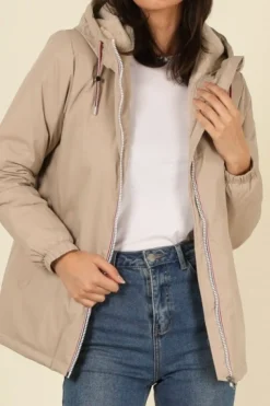 Flash Sale HippieChic Veste Imperméable Chaude Beige