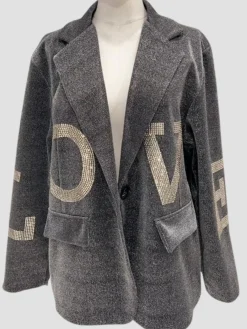 New HippieChic Veste LOVE du 44 au 50