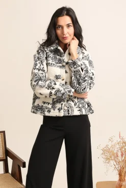 Cheap HippieChic Veste Moumoute Intérieur Suédine