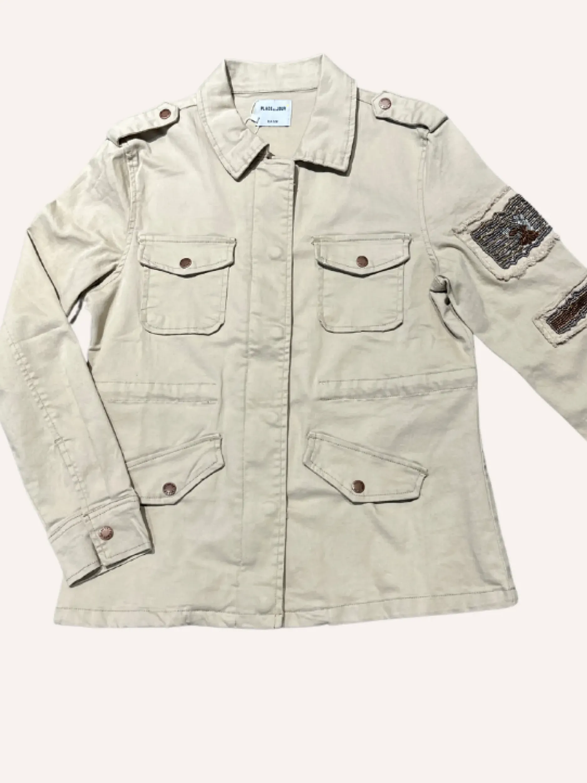 Shop HippieChic Veste Saharienne Courte