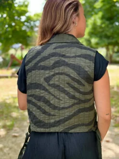 Best Sale HippieChic Veste sans Manches Animal