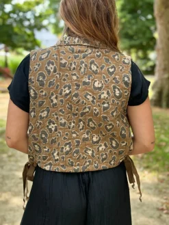 Best Sale HippieChic Veste sans Manches Animal