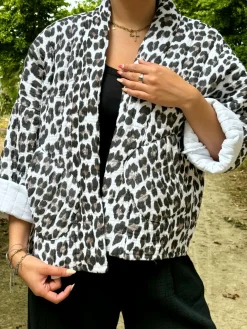 Flash Sale HippieChic Veste Téa Léopard