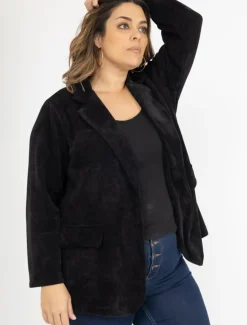 Sale HippieChic Veste Velours du 44 au 50 Beige