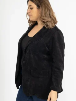 Sale HippieChic Veste Velours du 44 au 50 Beige